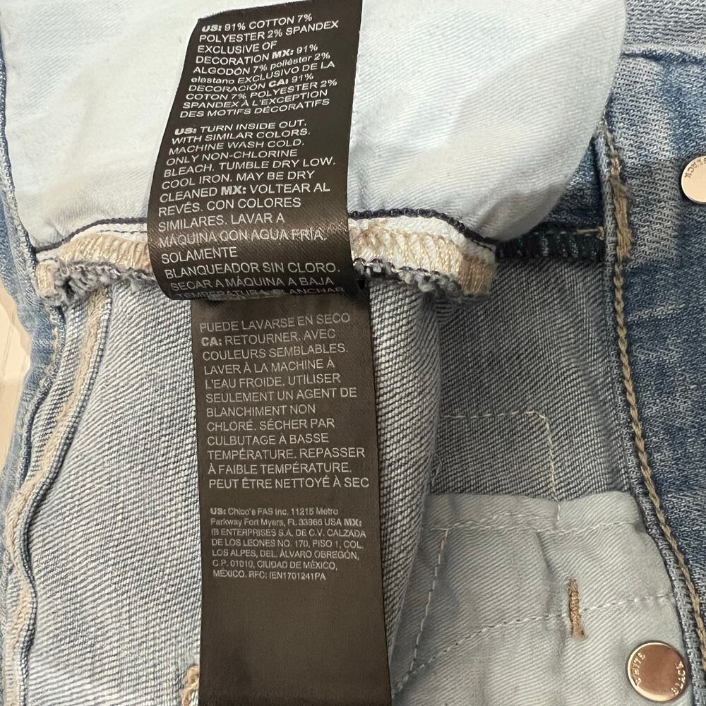 White House Black Market Mid Rise Girlfriend Everyday Soft Jeans | Womens Size 4 - Picture 10 of 15